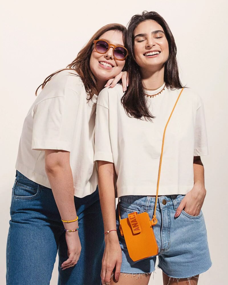 T-shirt Cropped Oversized Antúrio Branca - Image 6