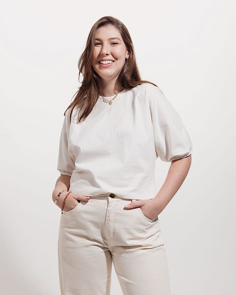 Blusa Ampla Magnólia Branca - Image 7