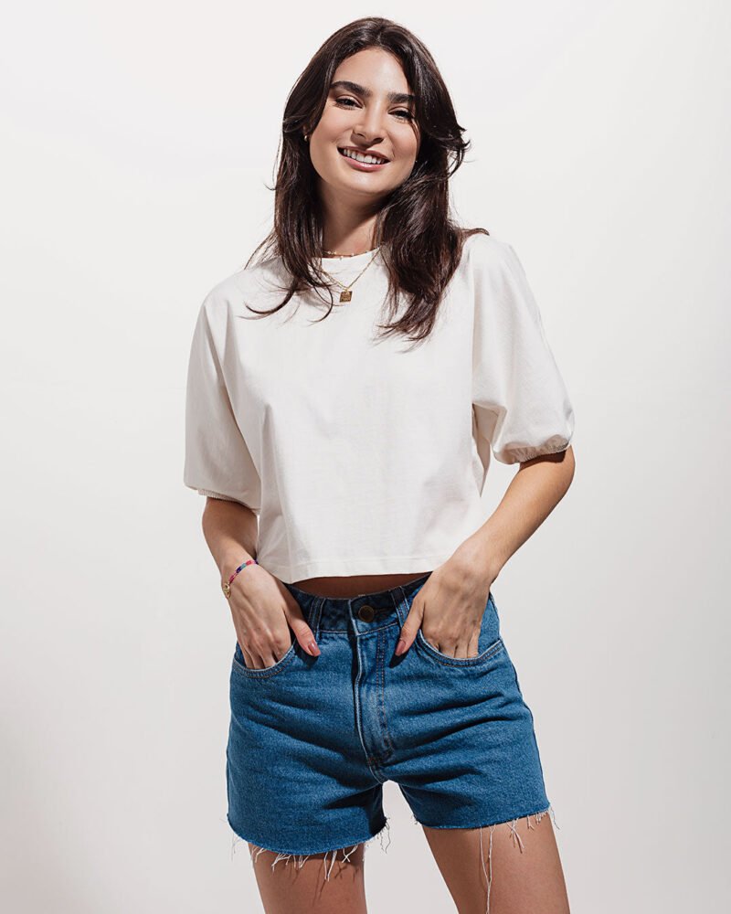 Blusa Ampla Magnólia Branca - Image 2